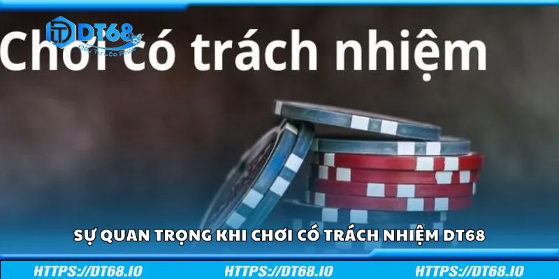 Sự quan trọng khi chơi có trách nhiệm DT68